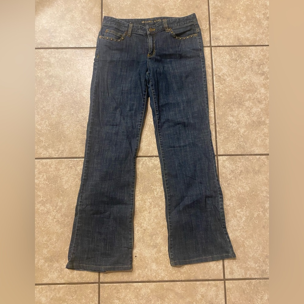 Michael Kors Women’s Y2K studded Flared denim